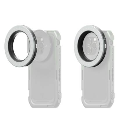 SmallRig 4873 Vibe P30 - lampa pierścieniowa LED, Bi-Color, 3200-5600K, CRI 90, 3W, 440mAh